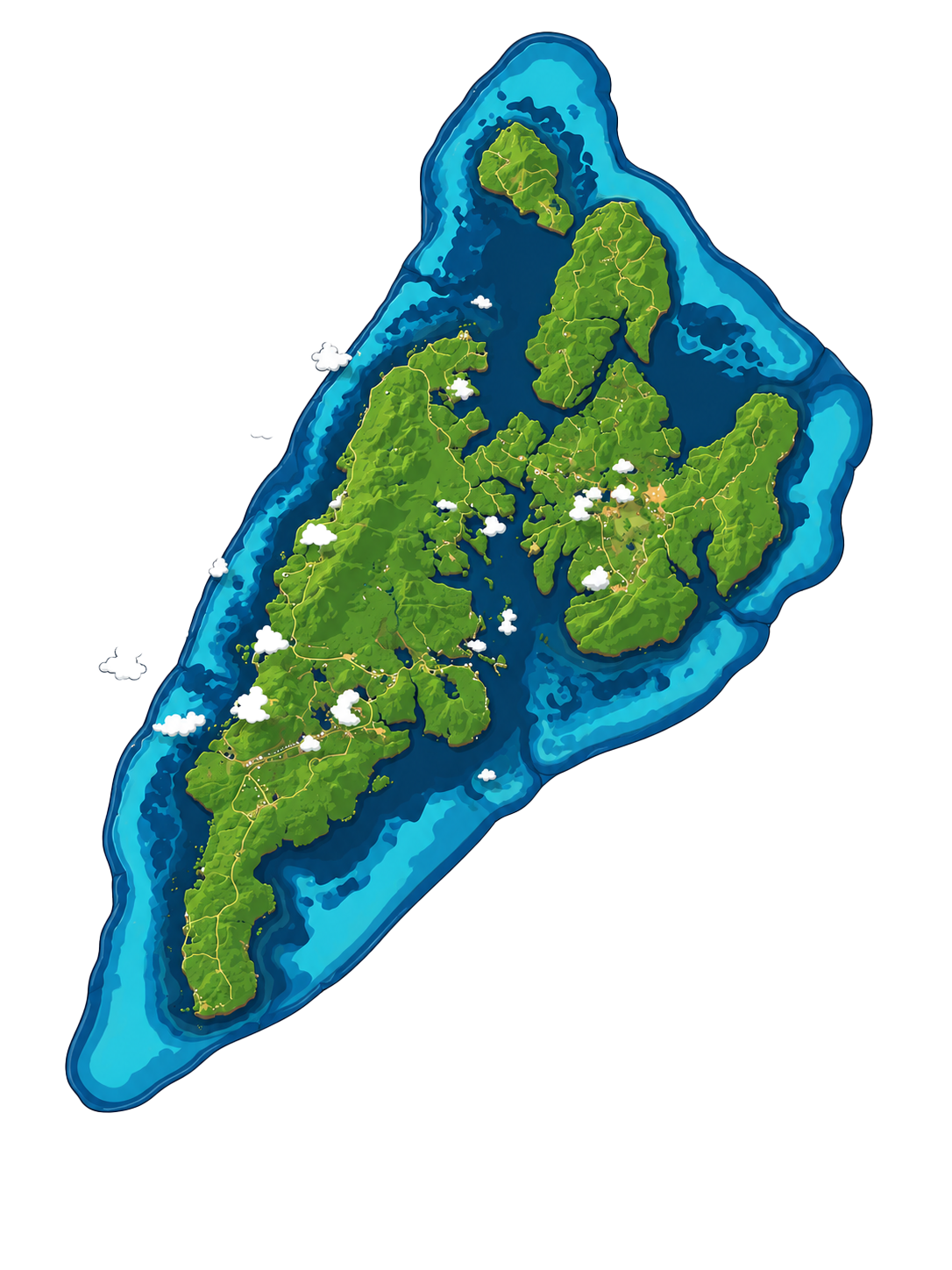 Illustration of Yap Island